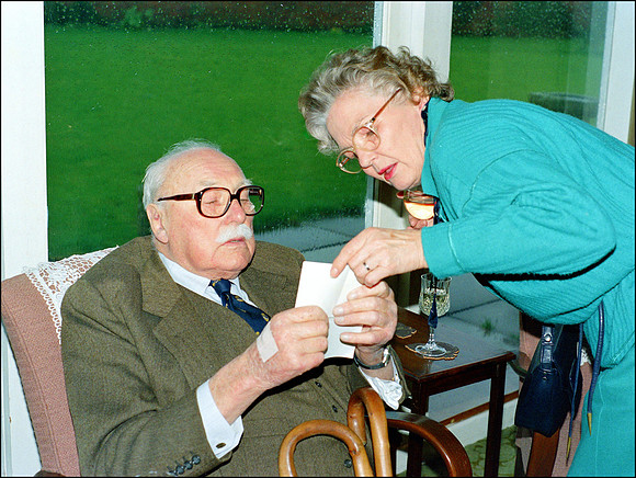 Doris's 80th Birthday in 1986
