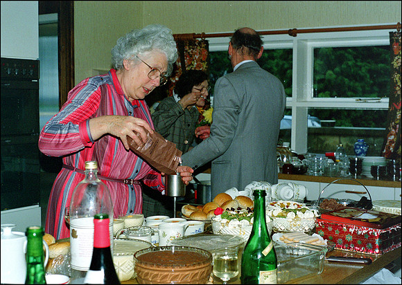 Doris's 80th Birthday in 1986