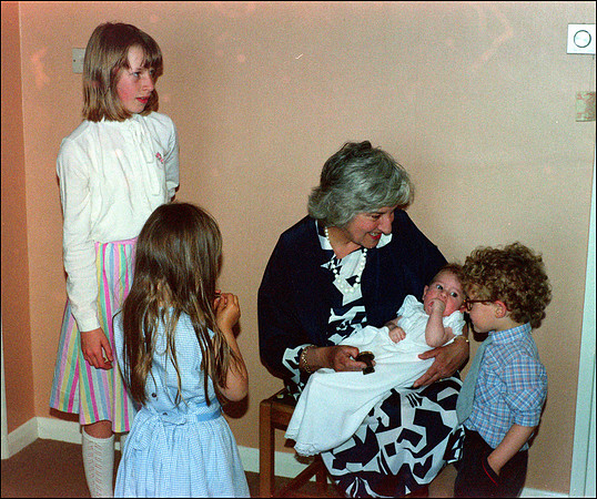 Michael's Christening 1986